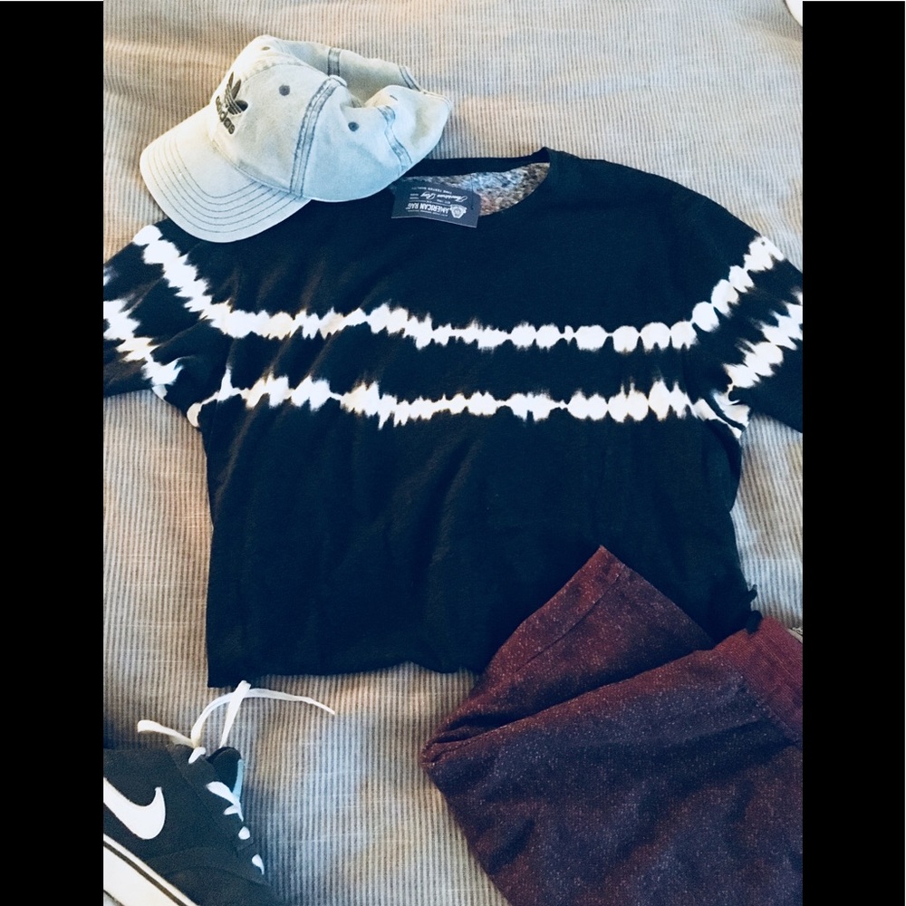 NWT Men’s black tie dye